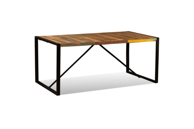 Table de salle à manger Bois de récupération massif 180 cm