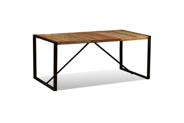 Table de salle à manger Bois de récupération massif 180 cm