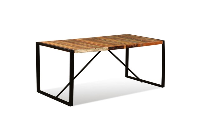 Table de salle à manger Bois de récupération massif 180 cm