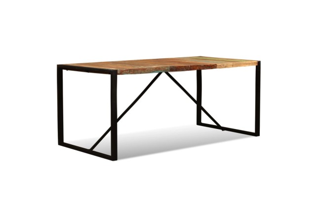 Table de salle à manger Bois de récupération massif 180 cm