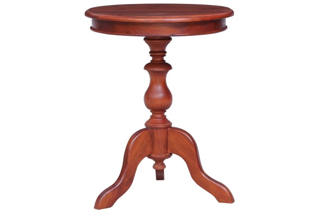 Table d'appoint Marron 50 x 50 x 65 cm Bois d'acajou massif