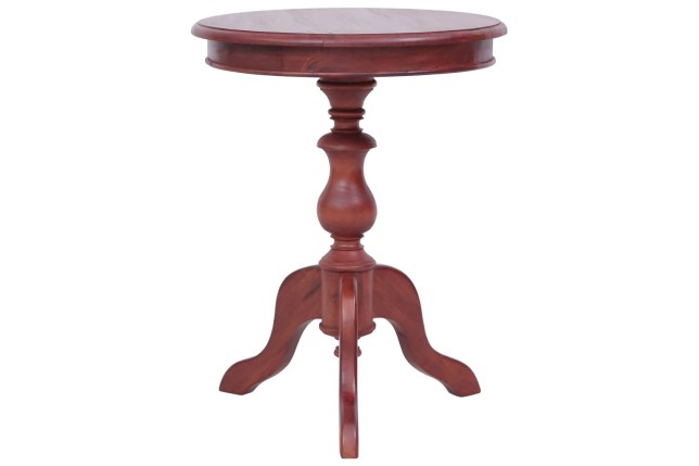 Table d'appoint Marron 50 x 50 x 65 cm Bois d'acajou massif