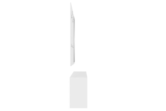 Ensemble d'armoires à chaussures 3-en-1 Blanc 