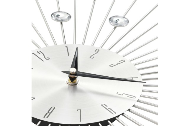 Horloge murale avec mouvement à quartz Design moderne 50 cm