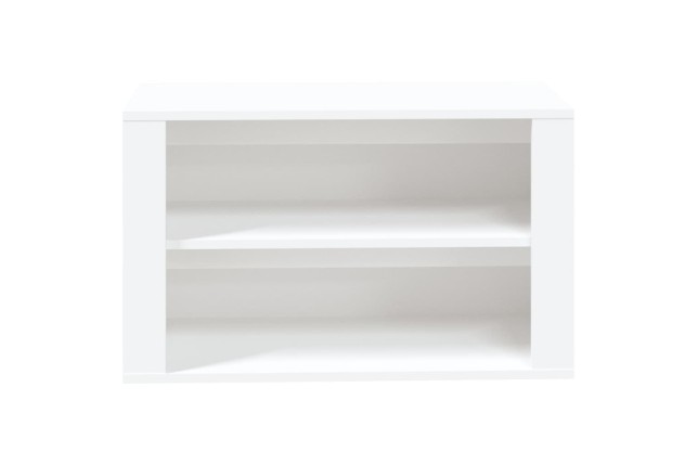Étagère à chaussures Blanc 75x35x45 cm 