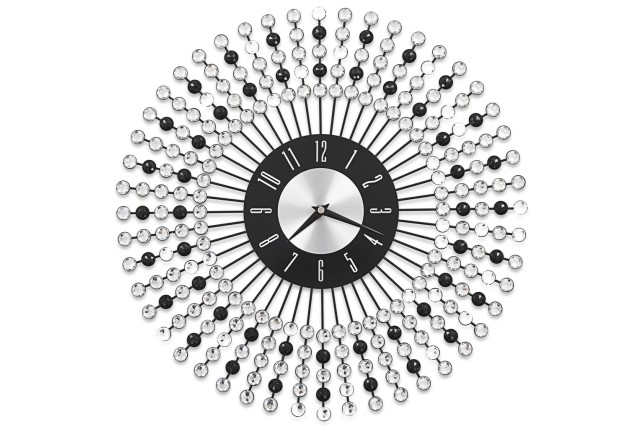 Horloge murale Métal 43 cm Noir