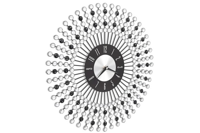Horloge murale Métal 43 cm Noir