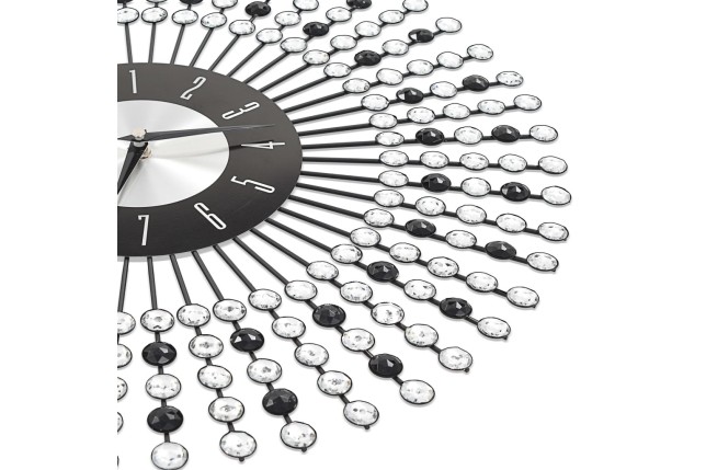 Horloge murale Métal 43 cm Noir