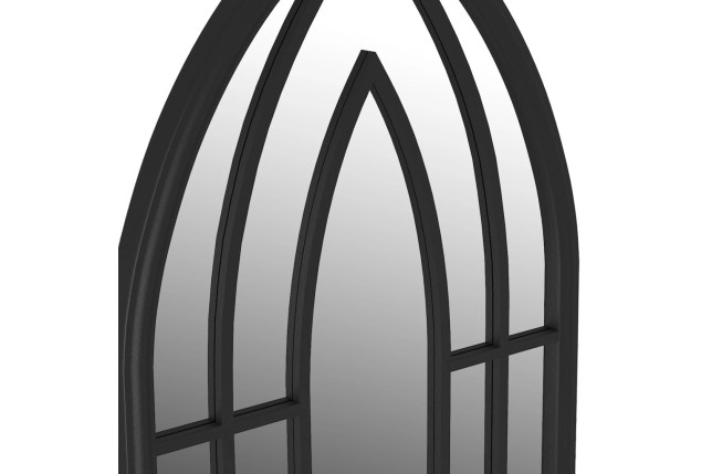 Miroir Noir 70x30 cm Fer pour utilisation à l'intérieur