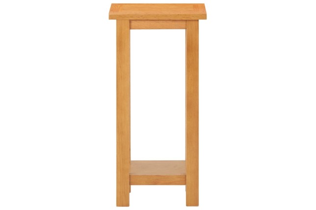 Table d'appoint 27x24x55 cm Bois de chêne massif