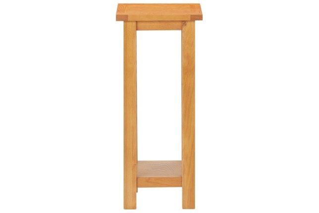 Table d'appoint 27x24x55 cm Bois de chêne massif