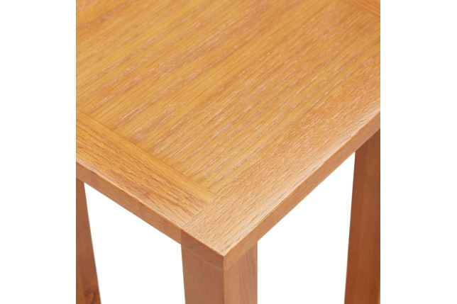 Table d'appoint 27x24x55 cm Bois de chêne massif