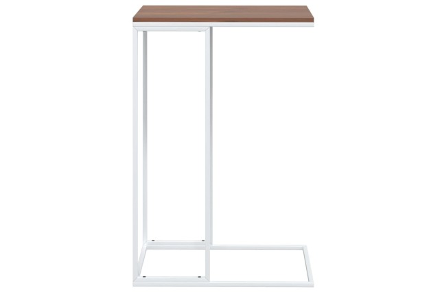 Table d'appoint Blanc 40x30x59 cm 