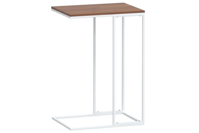 Table d'appoint Blanc 40x30x59 cm 