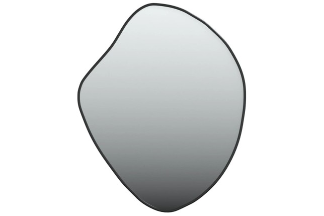 Miroir mural Noir 60x50 cm