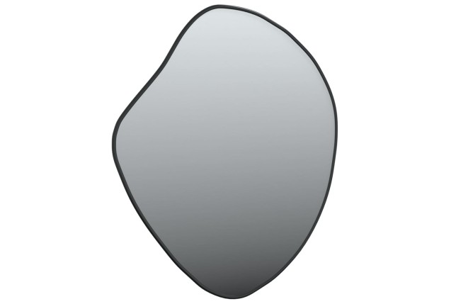 Miroir mural Noir 60x50 cm