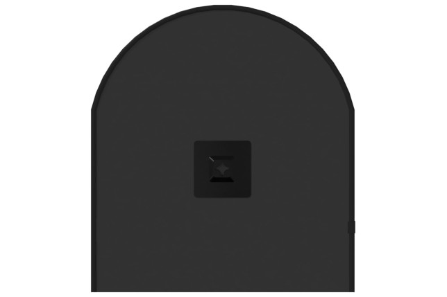 Miroir mural Noir 70x30 cm Ovale