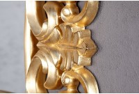 Miroir mural style baroque teinté doré