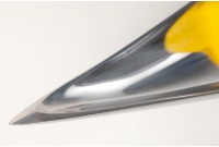 Bol de fruits design en aluminium coloris argent