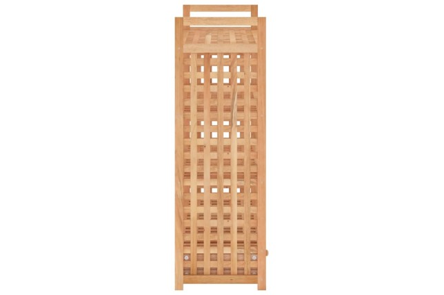 Meuble à chaussures avec tiroir 70x27x81cm Bois massif de noyer