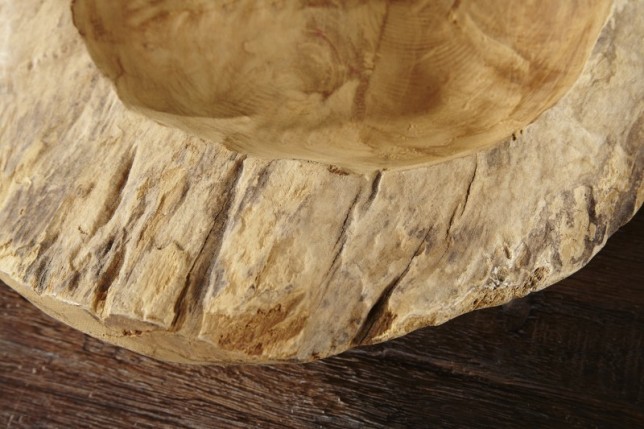 Corbeille de fruit naturel 30 cm en bois massif