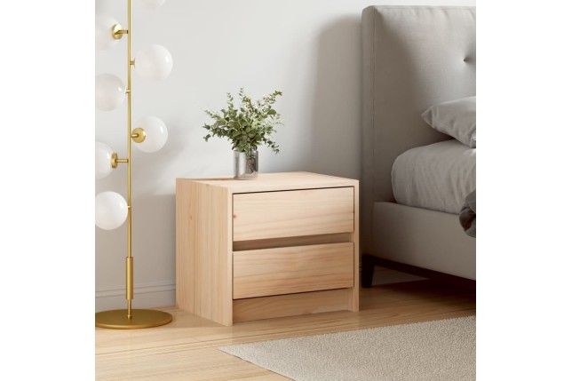 Table de chevet 40x31x35,5 cm bois de pin massif