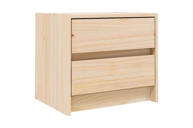 Table de chevet 40x31x35,5 cm bois de pin massif