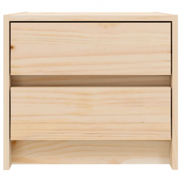 Table de chevet 40x31x35,5 cm bois de pin massif