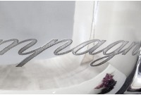 Vasque décorative pour champagne/glace en aluminium argenté