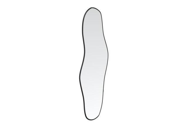 Miroir mural Noir 70x30 cm