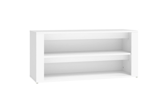 Étagère à chaussures Blanc 100x35x45 cm 