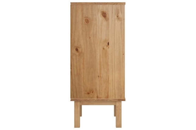 Armoire à tiroirs 76,5x39,5x90 cm Bois de pin massif