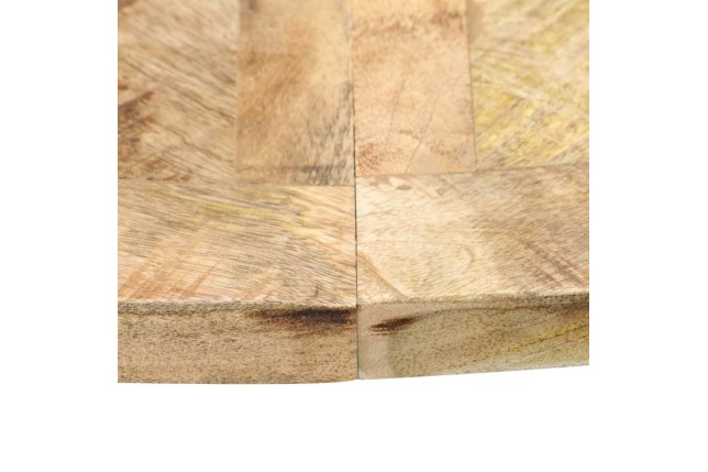 Table de salle à manger Rond 120x76 cm Bois de manguier massif