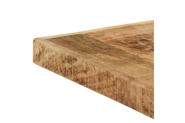 Table de salle à manger 140x70x75 cm Bois manguier massif brut
