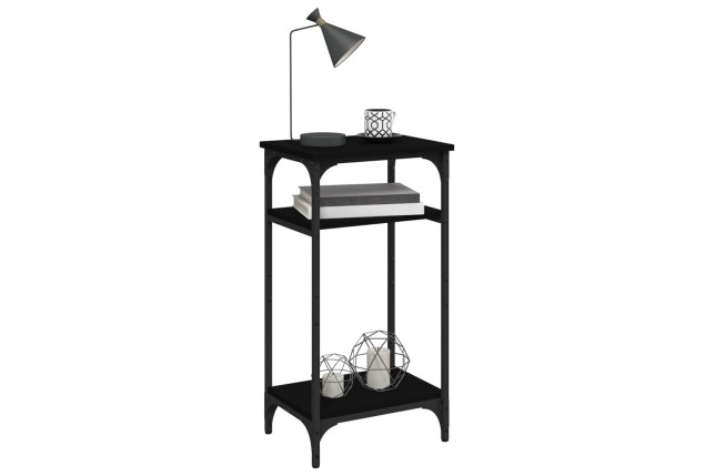 Table d'appoint Noir 40x30x75 cm 