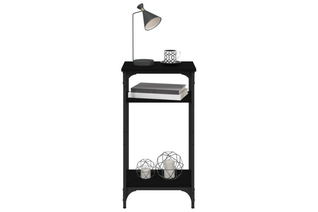 Table d'appoint Noir 40x30x75 cm 