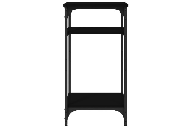 Table d'appoint Noir 40x30x75 cm 
