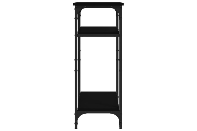 Table d'appoint Noir 40x30x75 cm 