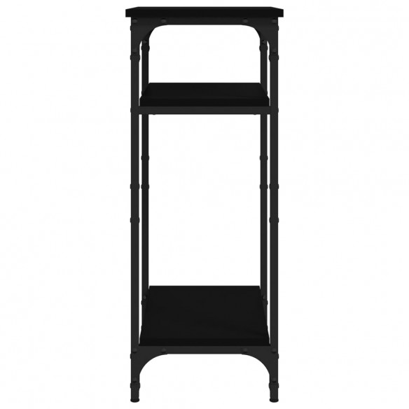 Table d'appoint Noir 40x30x75 cm 