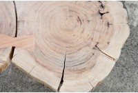 Table basse design industriel 115 cm