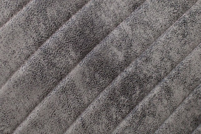 Lot 4 chaises contemporaines coloris gris antique en microfibre