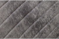 Lot 4 chaises contemporaines coloris gris antique en microfibre