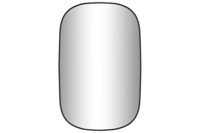 Miroir mural Noir 70x45 cm