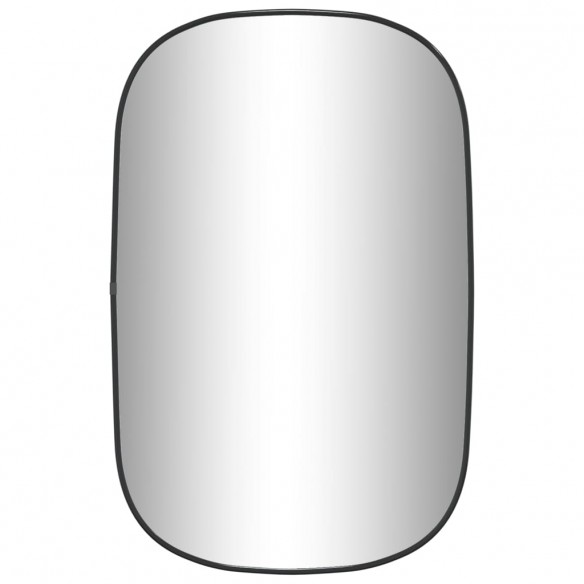 Miroir mural Noir 70x45 cm