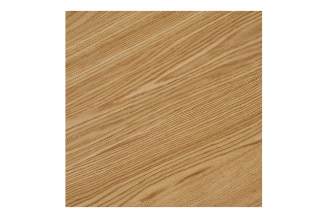 Table à manger extensible en placage chêne naturel – 180-230