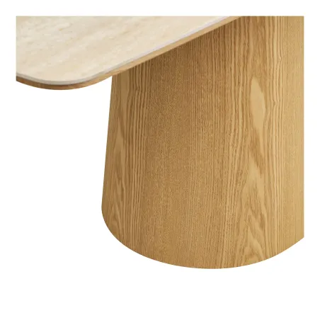 Table à manger Noli 200cm - Céramique & Frêne Naturel | Elsines