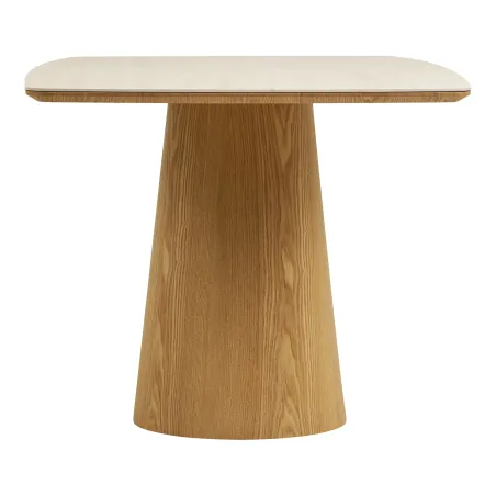 Table à manger Noli 200cm - Céramique & Frêne Naturel | Elsines