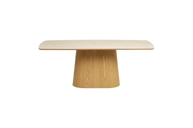 Table à manger Noli 200cm - Céramique & Frêne Naturel | Elsines