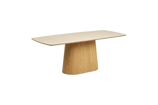 Table à manger Noli 200cm - Céramique & Frêne Naturel | Elsines