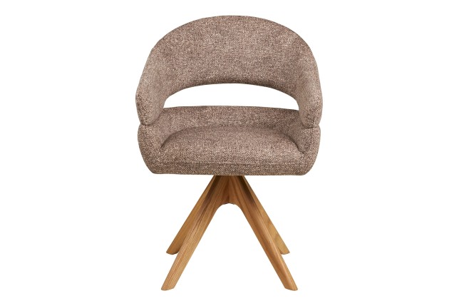Chaise Pivotante en Chêne Naturel FSC® - Confort & Style | | Elsines